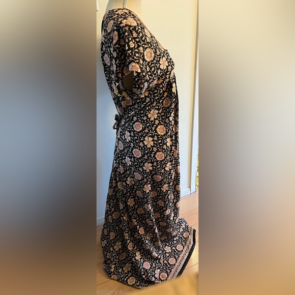 MAXI DRESS XL INDIAN COTTON VINTAGE - Picture 2 of 8